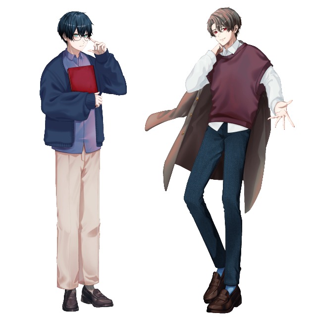 TRPG立ち絵サンプル　他2枚