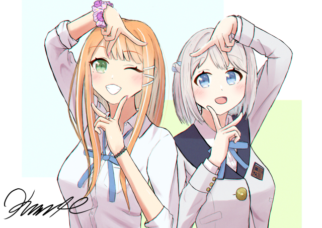 清夏とリーリヤ