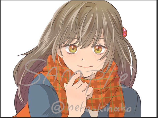 アイコンサンプル　女の子