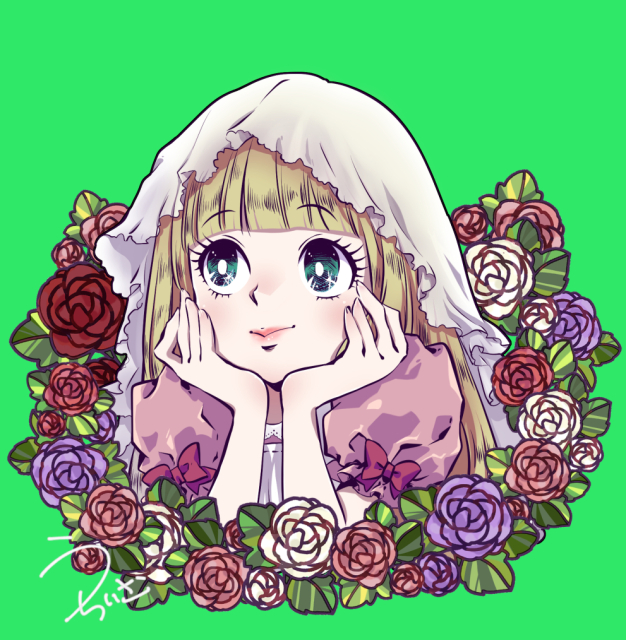 創作/少女漫画風ベールちゃん