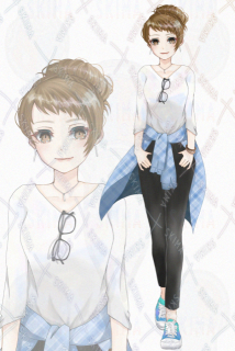 仕事絵_IRIAM立ち絵