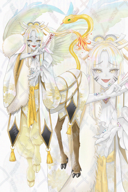 仕事絵_IRIAM立ち絵