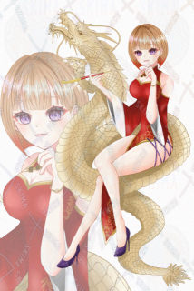 仕事絵_IRIAM立ち絵