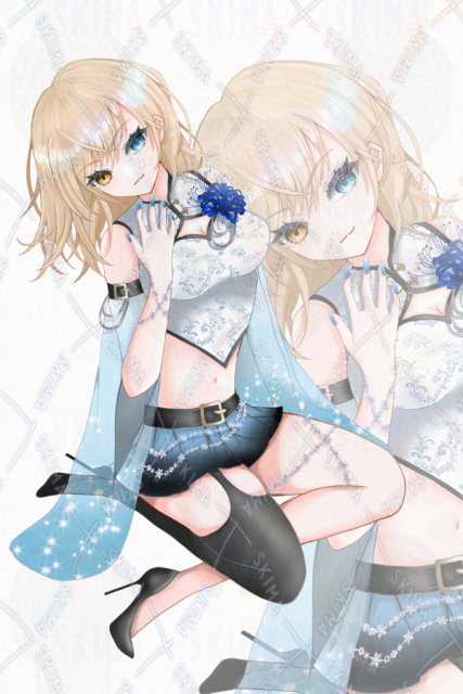 仕事絵_IRIAM立ち絵