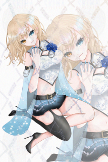 仕事絵_IRIAM立ち絵