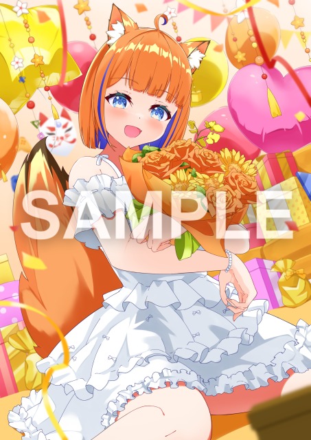 いなりずし様お誕生日記念イラスト