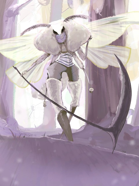 カイコガの戦士