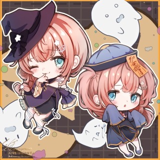 ハロウィンなミニキャラサンプル