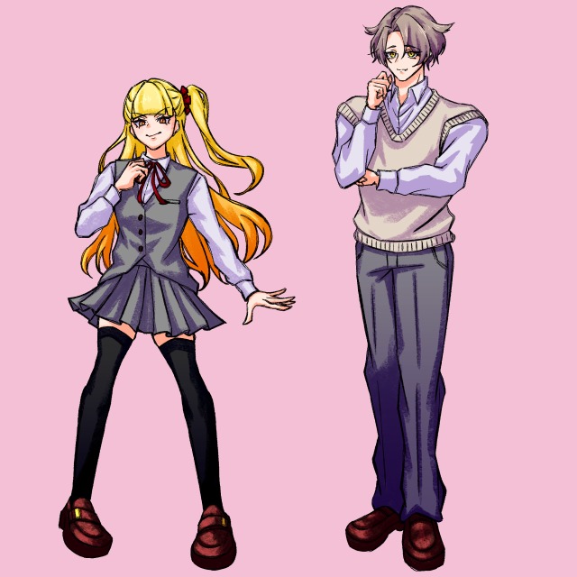 【立ち絵】自作キャラクター