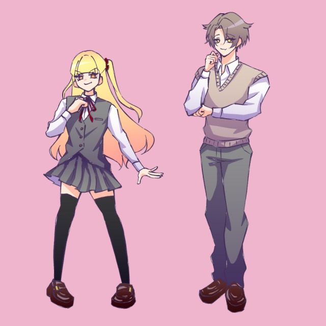 【簡易立ち絵】自作キャラクター