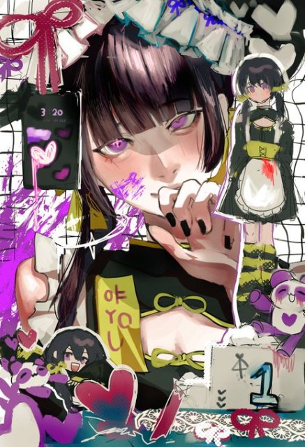 無償依頼で書かせて頂いた一枚絵です