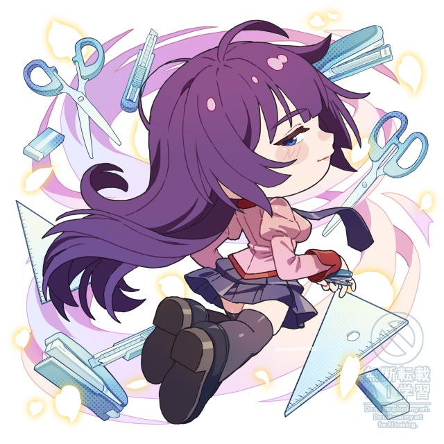 SDイラスト（背景アリ）イメージ