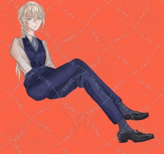 TRPG（CoC）用立ち絵