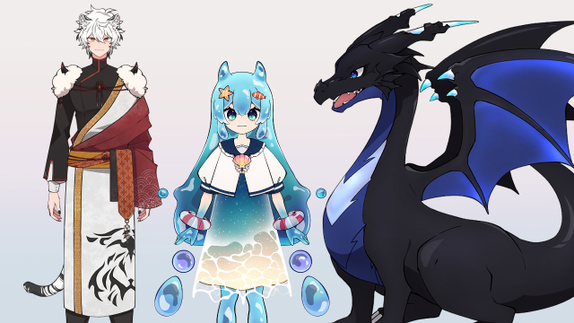 Live2Dモデルデザインサンプル