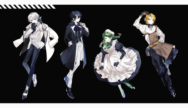 立ち絵サンプル_同一世界観