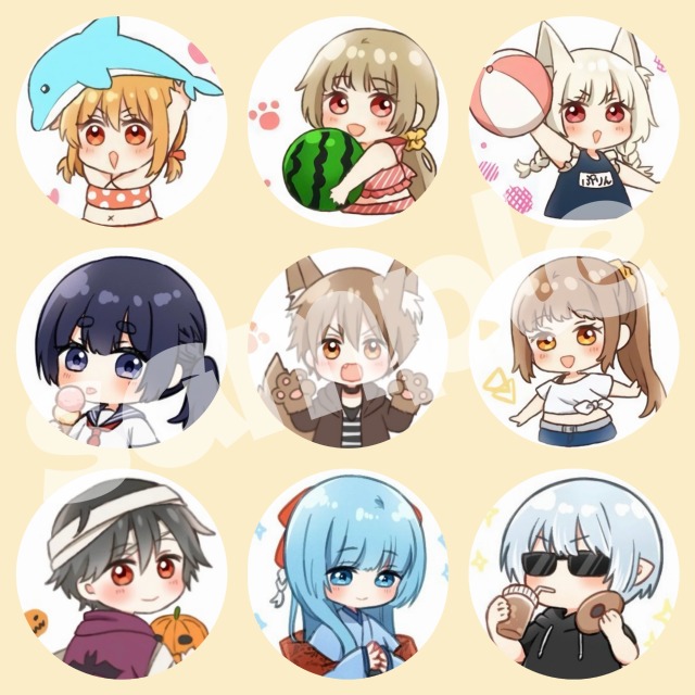 SNSアイコンイラスト