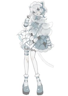 キャラクターデザイン。