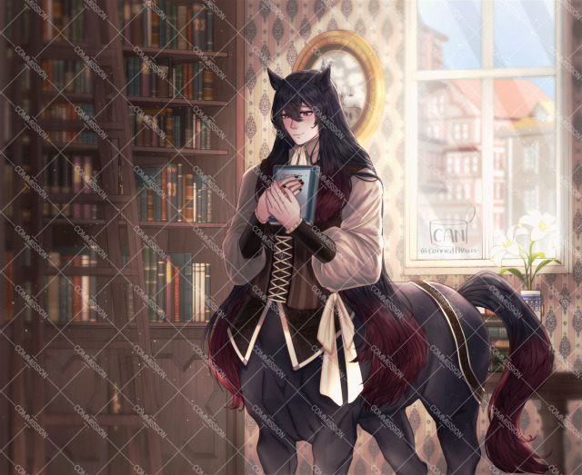 フルボディ 背景付き 有料依頼作品サンプル