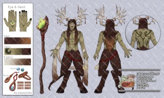 キャラクター設定画 有償依頼サンプル