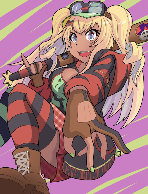 金髪褐色ヤンキー