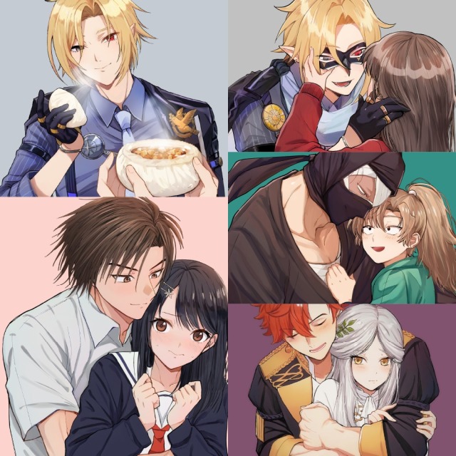 カップリングイラスト