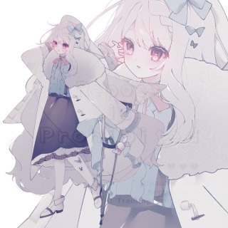 立ち絵サンプル┆ふわふわ天使の女の子🪽🤍