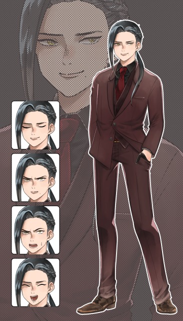 サンプル【全身+表情差分】