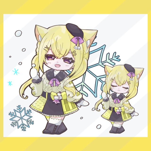 【ご依頼】もちもちゆるゆるなデフォルメ作成