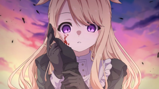 アニメスクショ風