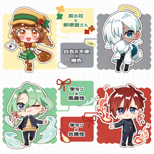 OC/ミニキャラサンプル