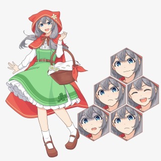 赤ずきん立ち絵