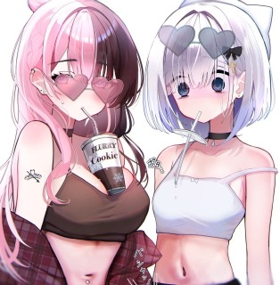 sampleイラスト 二次創作のファンアートです