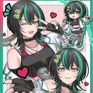 個人Vtuber様からの依頼作品