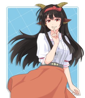 黒ヤギの化身の女の子