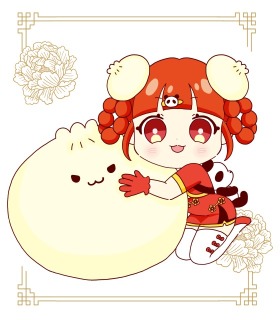 まんじゅう擬人化