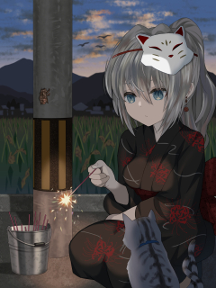 幽霊少女と猫又と迎えた8月32日早朝