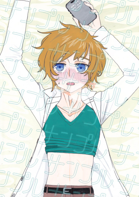 R18アナログイラストサンプル