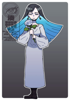 オリジナルキャラクター立ち絵作例