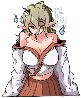 病み巨乳エルフ