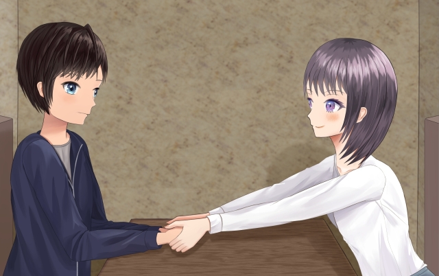 自作の商業作品「演／媛もたけなわ！」の挿絵