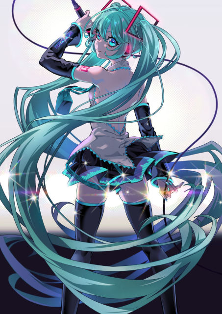 ライブのミクさん