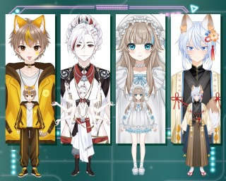 ケモ耳付きVtuber