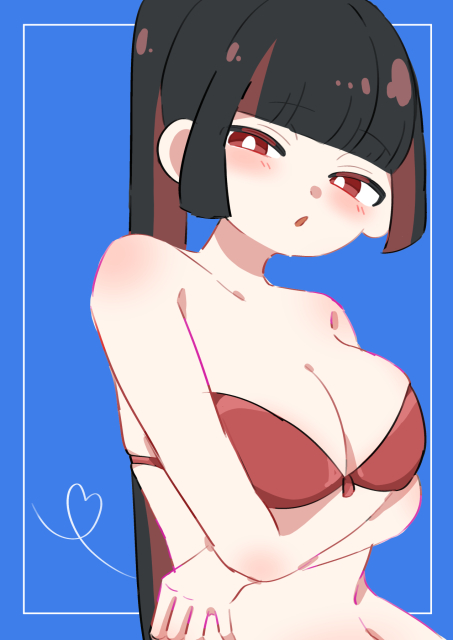 シンプル塗りイラスト１