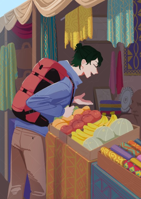 一枚絵の具体背景有りサンプル