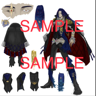 立ち絵+細かいデザイン