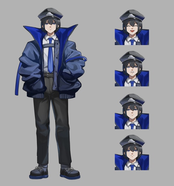 OC立ち絵　表情差分あり