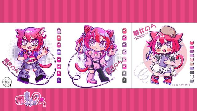 櫻井のら擬人化