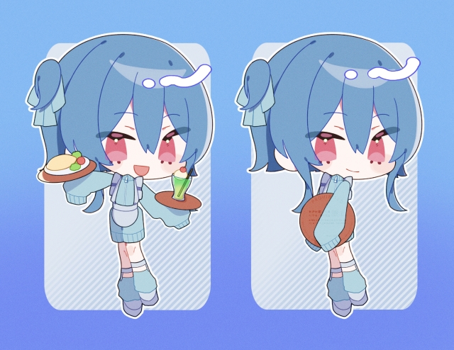 ジャージメイドの男の子