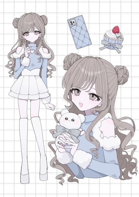 OC🧸 詰め込み風イラスト