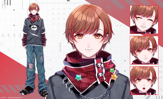 Vtuber(男性モデル)